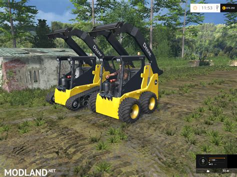 John Deere 320 Skid Steer Loaders Pack FS15 